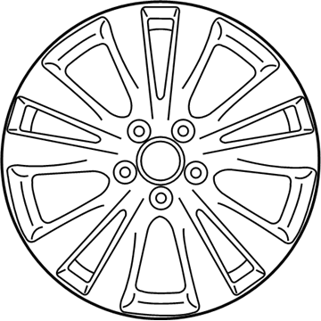 Infiniti D0CMM-3ZF4A Aluminum Wheel
