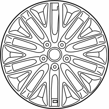 Infiniti D0CMM-1PM3A Aluminum Wheel