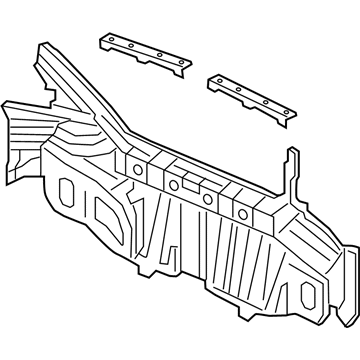 Honda 66100-TR3-A00ZZ Panel Comp, Rear