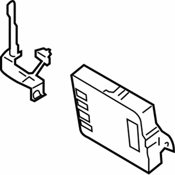 Hyundai 95400-2S712 Brake Control Module And Receiver Unit Assembly