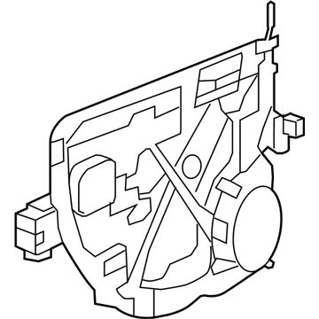 Mopar 68045170AC Panel-Carrier Plate