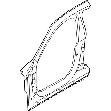 BMW 41-21-9-498-461 LEFT EXTERIOR COLUMN A