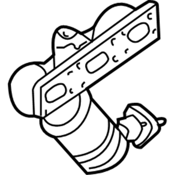 BMW 18-40-7-514-503 Exchange. Exhaust Manifold With Catalyst