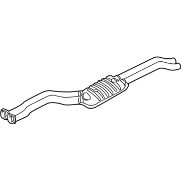 BMW 18-10-7-504-169 Front Muffler
