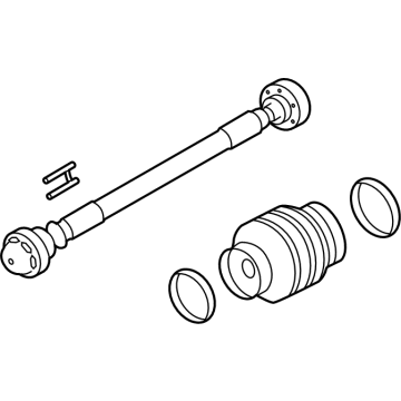 Ford ML3Z-4A376-A SHAFT ASY - DRIVE