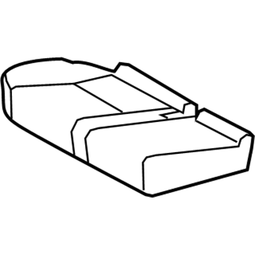 Toyota 71075-35A90-E3 Cushion Cover