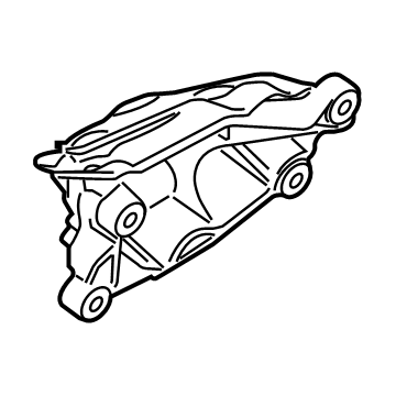 BMW 22-11-6-876-206 ENGINE SUPPORTING BRACKET, R