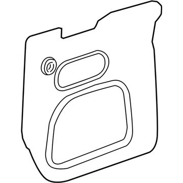 GM 13453874 Water Deflector