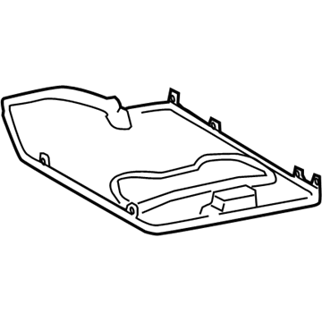 Toyota 79337-35010-E0 Under Cover
