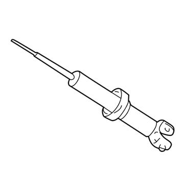 Acura 52611-ST7-A01 Shock Absorber Unit, Rear (Showa)