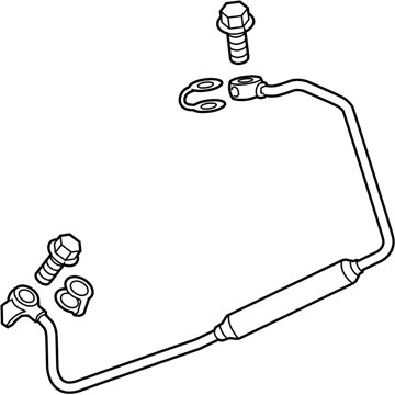 GM 12708763 Oil Outlet Tube