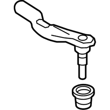 Honda 53540-TMB-A01 End Complete, Tie Rod R