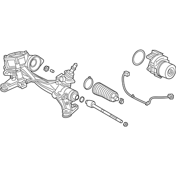 Honda 53620-TLC-A12 Gear Box Assembly, Eps