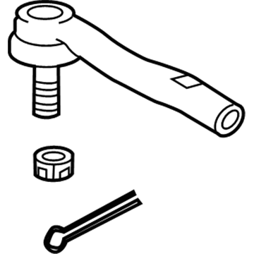 Lexus 45470-39345 Rod Assy, Tie, LH