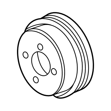 Ford LC3Z-8509-A Pulley