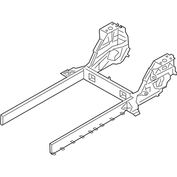 BMW 39-20-6-872-732 Rear Axle Module