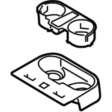 Ford FL3Z-1813562-AE Armrest Cup