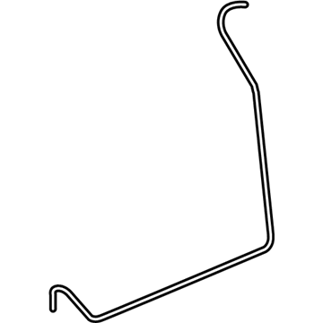 GM 15857666 Coolant Recovery Reservoir Hose Assembly