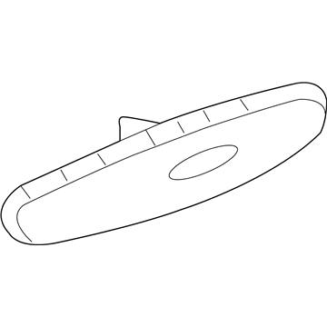 GM 96405887 Lens, Rear Side Marker Lamp