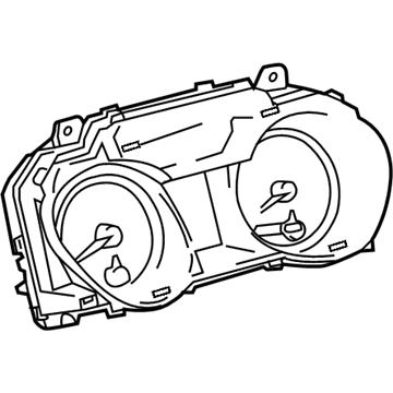 Toyota 83800-07590-RP Cluster