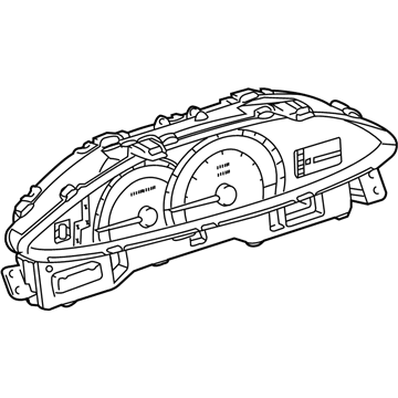 Toyota 83800-52E80 Cluster Assembly