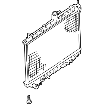 Nissan 21410-8J000 Radiator Assy