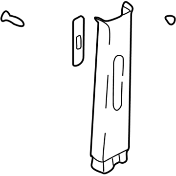 Hyundai 85840-2D300-OI Trim Assembly-Center Pillar Upper RH