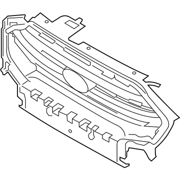 Ford GN1Z-17B968-AB Center Grille