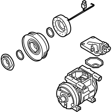 Hyundai 97701-2D700 Compressor Assembly