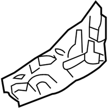 Honda 65640-SDA-A00ZZ Extension, R. Side Sill