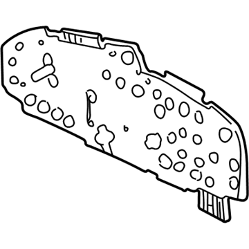 Ford 1F1Z-10K843-AA Printed Circuit Board