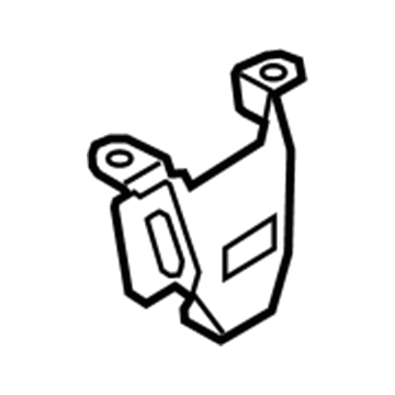 BMW 64-11-6-968-108 Water Valve Bracket