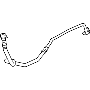 BMW 17-22-7-853-889 Transmission Oil Cooler Line, Flow