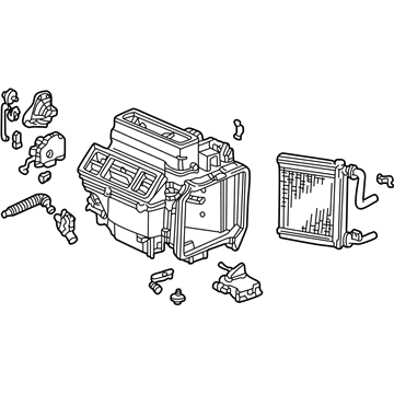 Honda 79100-S87-A01 Heater Unit