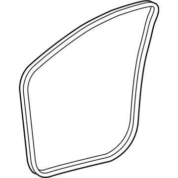 Mopar 5056306AA WEATHERSTRIP-Front Door Body Mounted