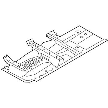 BMW 41-00-9-879-503 FLOOR PANEL LEFT