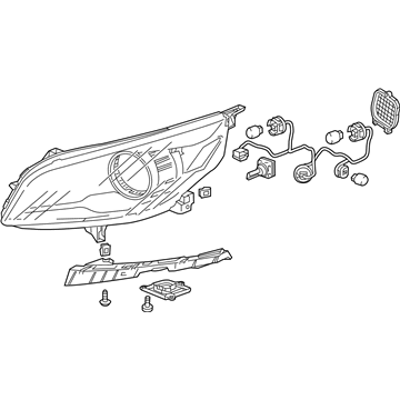 GM 23285541 Composite Headlamp