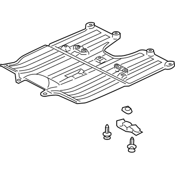 Honda 74110-SNC-A00 Cover Assembly, Engine (Lower)