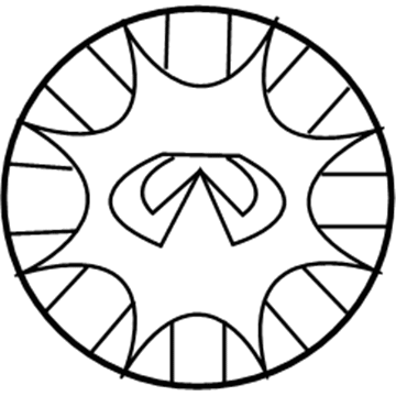 Infiniti 40315-CG210 Cap-Disc Wheel