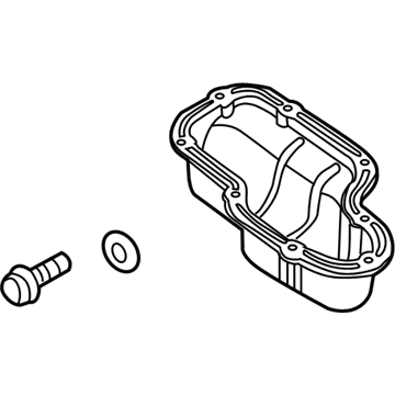 Nissan 11110-1PD0B Pan Assy-Oil