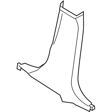 BMW 51-43-7-324-363 Cover, B-Column Bottom Left
