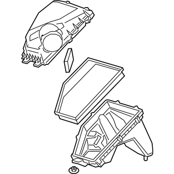 GM 84383477 Air Cleaner Assembly