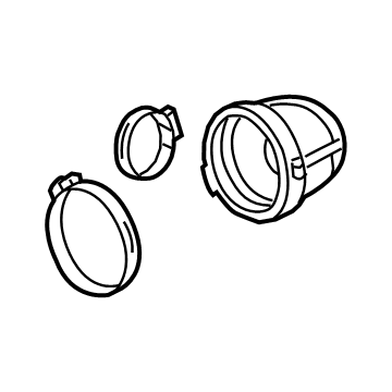 GM 84034937 CONNECTOR ASM-TURBO OTLT DUCT