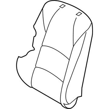 Toyota 71074-WB002 Seat Back Cover