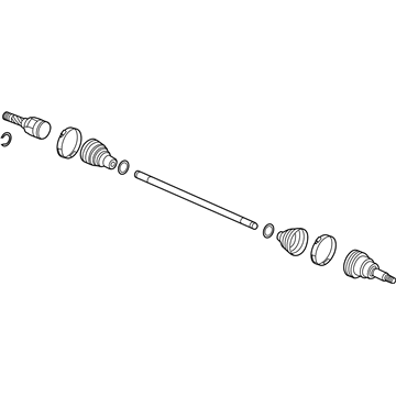 Ford EJ7Z-4K138-E Axle Assembly