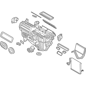 Ford K2GZ-19B555-AB Case Assembly