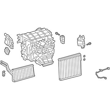 Toyota 87050-06870 AC & Heater Assembly