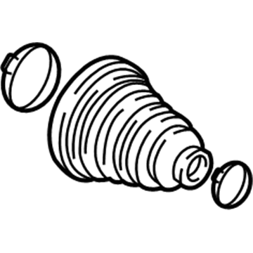 BMW 31-60-7-565-315 Repair Kit Bellows, Interior
