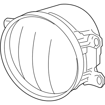 Lexus 81211-47010 Lamp Unit, Fog Lamp