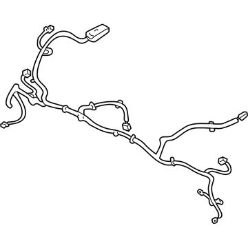 GM 10313835 Harness Asm-Fwd Lamp Wiring *Marked Print